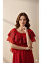 Premium Floral Lace Detailing Short Night Dress