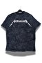 Unisex for Whom the Bell Tolls Back Printed Washed T-Shirt, Oversized Metallica Themed Retro Tee Shirt - 2