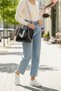 Women's Bag Hand and Shoulder Bag with Removable Makeup Bag - 2