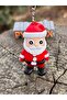 Santa Claus Figure – the Mini Power of New Year's Eve 🎅 3D Movable Mini Keychain (6 cm) ⚡️ - 6