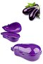 ®   New Product Eggplant Shape Fruit Vegetable Storage Container 650 ml