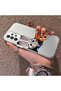 Samsung Galaxy A73 Compatible Silicone Edge Acrylic Back Anime Character Protective Case - 2