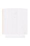 TV Cabinet White 110x34x40 cm Solid Wood Pine - 6