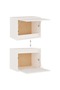 TV Cabinets 3 pcs White Solid Wood Pine - 8