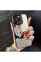 Samsung Galaxy S22 Compatible Silicone Edge Acrylic Back Anime Character Protective Case - 7