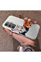 Samsung Galaxy S24 Compatible Silicone Edge Acrylic Back Anime Character Protective Case - 2