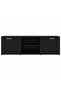 TV Cabinet Black 120x34x37 cm Engineered Wood - 6