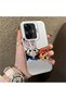 Realme C55 Compatible Silicone Edge Acrylic Back Anime Character Protective Case - 4