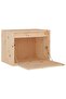 TV Cabinets 3 pcs Solid Wood Pine - 6