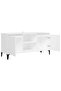 TV Cabinet with Metal Legs White 103.5x35x50 cm - 6