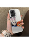 Xiaomi Poco C65 Compatible Silicone Edge Acrylic Back Anime Character Protective Case - 4