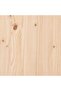 TV Cabinet 140x37x50 cm Solid Wood Pine - 7