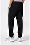 Rib Cuff Pants Men's Black Sweatpants - 221802-Kk001 - 3