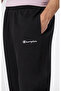 Rib Cuff Pants Men's Black Sweatpants - 221802-Kk001 - 4