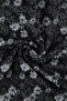 Black Patterned Scarf - 4