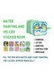 Reusable Water Painting & Sticker Book for – Green – Mess Free – Educational Toy - 3