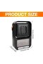 Small Portable Space Heater with LED Fire Effect - 2