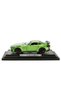 1:32 Mercedes Amg Gtr Diecast Model Car and Garage Set with Sound and Light Mercedes Amg Gtr Green - 7
