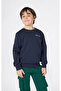 Crewneck Sweatshirt Children's Navy Blue Sweatshirt - 307315-Bs501