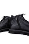 Men's Genuine Leather Black Casual Boots - 5