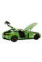 1:32 Mercedes Amg Gtr Diecast Model Car and Garage Set with Sound and Light Mercedes Amg Gtr Green - 5