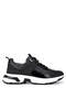 Men's Genuine Leather Black Sneakers & Sports Shoes