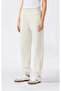 Elastic Cuff Pants Women's White Sweatpants - 117583-Ww056 - 2
