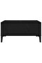 Coffee Table Black Oak 60 x 60 x 30 cm - 5