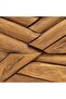 Coffee Table Erosion Solid Teak Wood 110x35x38 cm - 6