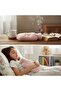 Pink Plush Hot Water Bag with Happy Robot Figure 1 Lt - Soft Cover, Long-Lasting Thermal Water Bag - 5