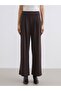 Lcw Modest Elastic Waist Wide Leg Women's Sweatpants - 2