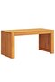 Side Table Oil Natural 70 x 35 x 35 cm Solid Acacia Wood - 5