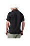 Archer Crest S/S Polo Black T-Shirt - 3
