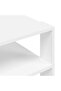 Coffee Table White 58x58x40 cm Engineered Wood - 6