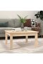 Coffee Table 55x55x30 cm Solid Wood Pine