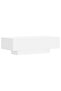 Coffee Table White 100x49.5x31 cm Engineered Wood - 5