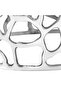 Coffee Table Casted Aluminium 70x30 cm Silver - 5