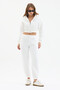 Women's 3 Thread Cotton Inside-Lined Elasticated Leggings - 6