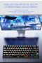 لوحة مفاتيح ميكانيكية وماوس ألعاب RGB KM64 2 في 1 - 2
