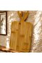 Bamboo Cutting & Presentation Board with Deer Figure – Natural Wooden Decorative Serving Board