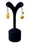 - Pınar 2572 2176 Handmade Orange and Orange Juice Earrings - 2