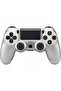 DENX Game Controller Compatible with PlayStation 4 Silver