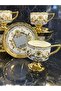6 Person Patterned Coffee Cup Set - 5