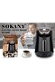 600W Electric Coffee Maker 250ml 4 Cup Coffee Machine (Black) - 2