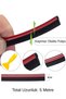 Car Decoration Strip 5 Meters Flexible Pvc Trim Strip Easy Installation Car Interior Decoration Tape - 3