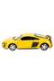 1:32 European Series Die Cast Pull Back Model Car - Yellow Audi R8 Coupe - 4