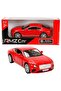 1:32 European Series Die Cast Pull Back Model Car - Red Bentley Continental Gt