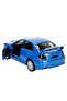 1:32 Far East Series Die Cast Pull Back Model Car - Blue Subaru Wrx Sti - 5