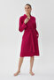 Waffle Pike Women's Bathrobe 100% Cotton - 6