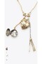 2-Piece Box Charm Necklace Set Zra Brand Model Openable Necklace Set - 2